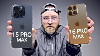 iPhone 16 Pro Max Vs iPhone 15 Pro Max Leaks Camparesion [upl. by Ahseim]