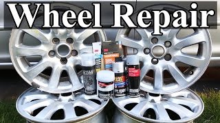 How to Repair Wheels with Curb Rash and Scratches [upl. by Leohcin715]