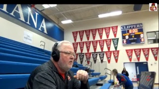 2019 0201  Maquoketa Cardinals  Clear CreekAmana Clippers [upl. by Sitarski667]