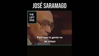 ENTREVISTA A JOSÉ SARAMAGO OPINA SOBRE LA RIQUEZA [upl. by Arretal]