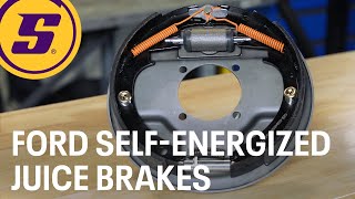 Early Ford SelfEnergizing Juice Brake Conversion to DuoServo Drums [upl. by Ettezoj]