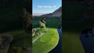 Teeingoff at Indian Canyon Golf Resort golf dronevideo sports golfcourse dji [upl. by Wu477]