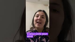 Of course proving the song with the lazy day look 💁🏻‍♀️ adhders songwriting newmusic relatable [upl. by Koren]