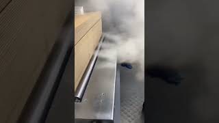 The process of humidifying cardboard [upl. by Sauls990]