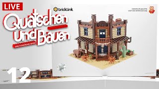 LEGO Livestream ADP Wild West Saloon bauen mit dem Designer  Quatschen amp Bauen 12 LIVE [upl. by Aletha]