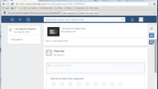 Edmodo Tutorial  Turning in assignments [upl. by Hplar]