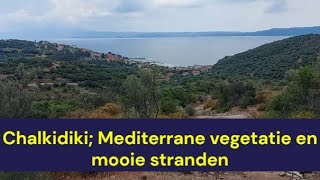 Griekenland  Chalkidiki Mediterrane vegetatie en mooie stranden [upl. by Trimble]