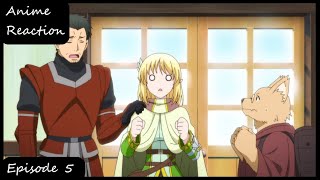 Anime Reaction  In the Land of Leadale episode 5 リアデイルの大地にて [upl. by Kroll]