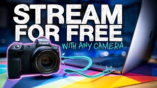 Stream for Free with Any Canon Camera  EOS Webcam Utility Walkthrough [upl. by Pry44]