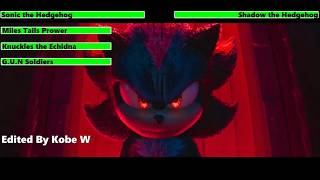 Sonic the Hedgehog 3 2024 Trailer with healthbars [upl. by Nilcaj]