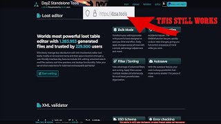 Dayz  dzsa tools still works [upl. by Ashlen]