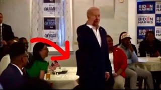 Biden FARTS LOUD at Georgia meeting 🔴VIDEO [upl. by Annayt953]