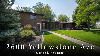 2600 Yellowstone Ave Home for Sale Worland WY [upl. by Akired27]