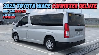 THE NEW 2023 TOYOTA HIACE COMMUTER DELUXE MT  PHILIPPINE EDITION [upl. by Dnomed410]