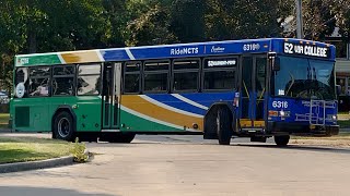 Ride On MCTS 2024 Gillig Low Floor 40 6316 On Rt 52 to Herman StKinnickinnic Av Detour [upl. by Fornof]