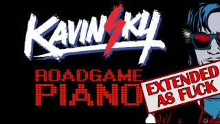 Kavinsky  Roadgame Piano Extended Piano Cover [upl. by Finegan]