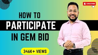 How to Participate GeM Bid  GeM Bid Participation  GeM Tender Participate  Bid Participate on GeM [upl. by Anerok]