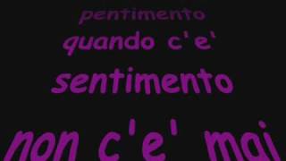 sentimento pentimento [upl. by Tdnaltroc]