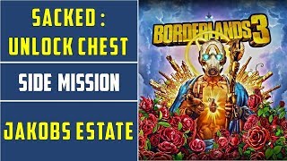 Sacked Chest Puzzle  Side Mission  Jakobs Estate  Borderlands 3 [upl. by Pry952]