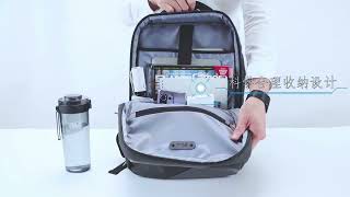 Fingerprint lock backpack [upl. by Enrico]