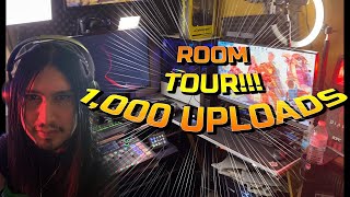 My 2024 Room Tour Game CollectionPC Setup 1000 Video Upload Celebration  Vlog [upl. by Ariuqahs]