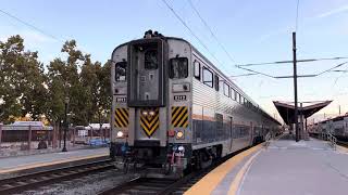 Amtrak Capitol Corridor 546 At San Jose CA [upl. by Eiznek]