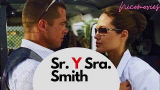 Sr y Sra Smith la pareja de espías que no sabían que eran espías resumen [upl. by Hazrit]