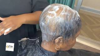 Severe Alopecia How to hide balding  Alopecia Hair Style Sensational Goddess Bump [upl. by Ahsemat]