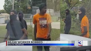 MLGW worker robbed on job in South Memphis [upl. by Chariot]