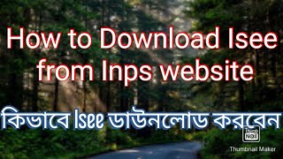 how to download Isee from Inps website [upl. by Amalberga]