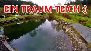 TRAUM TEICH  30 BACHFORELLEN FÜR HARZI [upl. by Burke449]