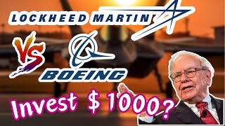 Which Stock Is Better 2024  BOEING vs LOCKHEED MARTIN Stock Analysis Secrets [upl. by Lunna649]