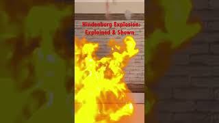 See the Tragic Hindenburg Explosion The Actual and Simulated Explosion [upl. by Evadne835]