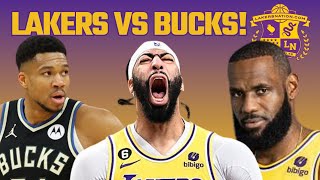 Lakers vs Bucks What To Watch For Lakers Travel And More [upl. by Sset373]