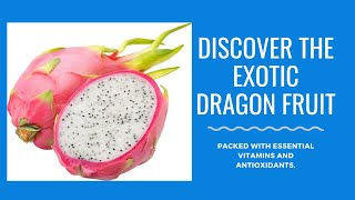 DRAGON FRUIT BENEFITS [upl. by Docilu]