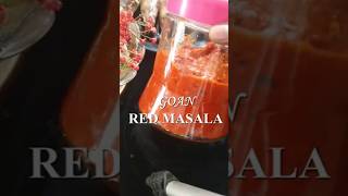 GOANRECIPEGOAN RED MASALA GOAN RECHEADO MASALA chicken shortsfeed goanrecipes shorts [upl. by Wall]