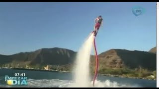 Flyboard Zapata Revolución el deporte acuático [upl. by Nnodnarb]