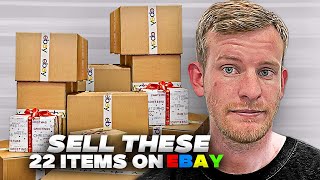 22 Over Looked Items That Sell For HUGE Profits On EBay [upl. by Eicyac]