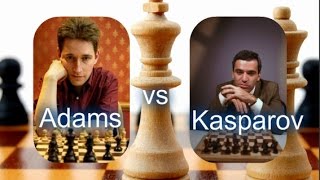 ADAMS vs KASPAROV  XXII Turnir Linares 2005 godine  Sicilijanska odbrana  603 [upl. by Bonaparte]