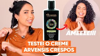 O MELHOR CREME QUE TESTEI FINALIZAÇÃO E DAY AFTER COM ARVENSIS ATIVADOR DE CACHOS  JULIANA LOUISE [upl. by Enamrahc235]