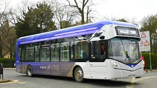 First York Wright GB Kite Electroliner on route 10 to Poppleton [upl. by Amiel]