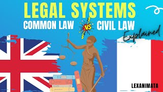 Common Law vs Civil Law Legal Systems explained [upl. by Dloreg38]