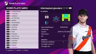 eFootball PES 2020 PS4  RIVER PLATE CLASSIC ALL TIME XI 8100 [upl. by Gunas273]