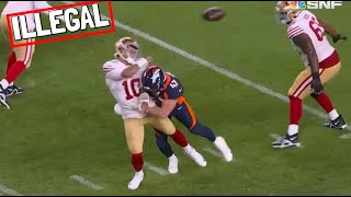 NFL Quarterbacks Getting Hit HARD [upl. by Adiehsar]