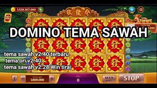 DOMINO TEMA SAWAH  TEMA ORI V240  TIRAI v228  info kamer hari ini dragon olympus cat cafe [upl. by Stronski]