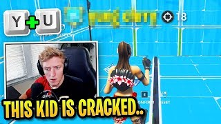 Tfue Finds CRACKED Random Duo Who Can Do This [upl. by Andriana]