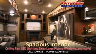 2016 Forest River Sandpiper 371REBH tour video 5th wheel RV by TerryTown RV Superstore [upl. by Enilrad409]