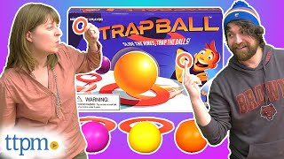 TrapBall The Ultimate Ring Sliding Game from Blue Orange Games Instructions  Review [upl. by Chisholm]