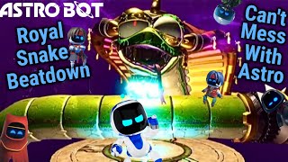 Astro Bot Beat That Royal Snake Down Bad  ASTRO BOT 7 [upl. by Quintina]