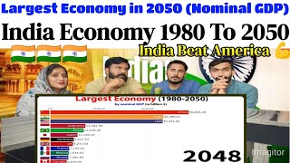 Largest Economy in 2050 Nominal GDPSpicyReactionpk [upl. by Leonor176]